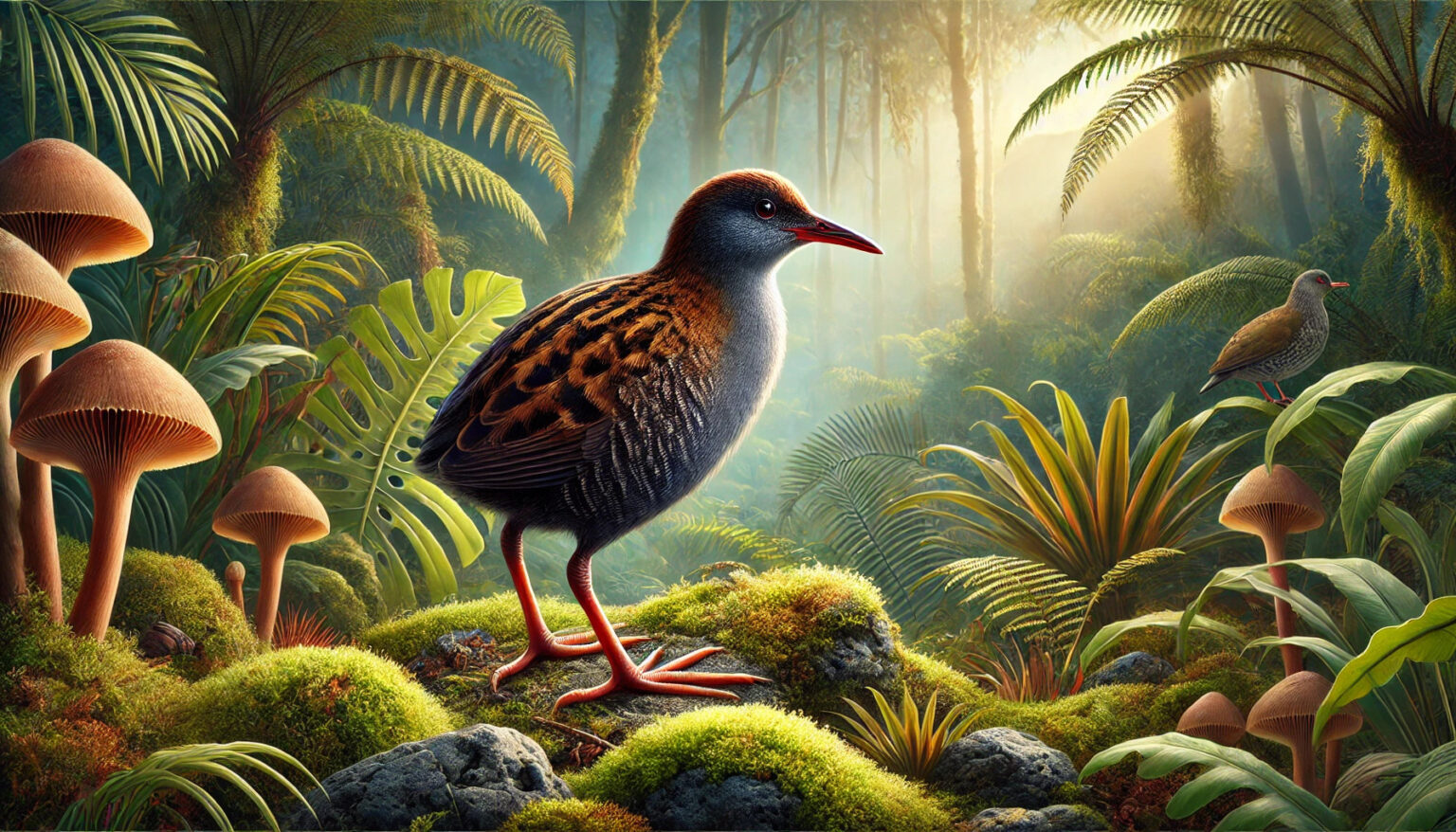 Hawaiian Rail - Extinct Animal Encyclopedia