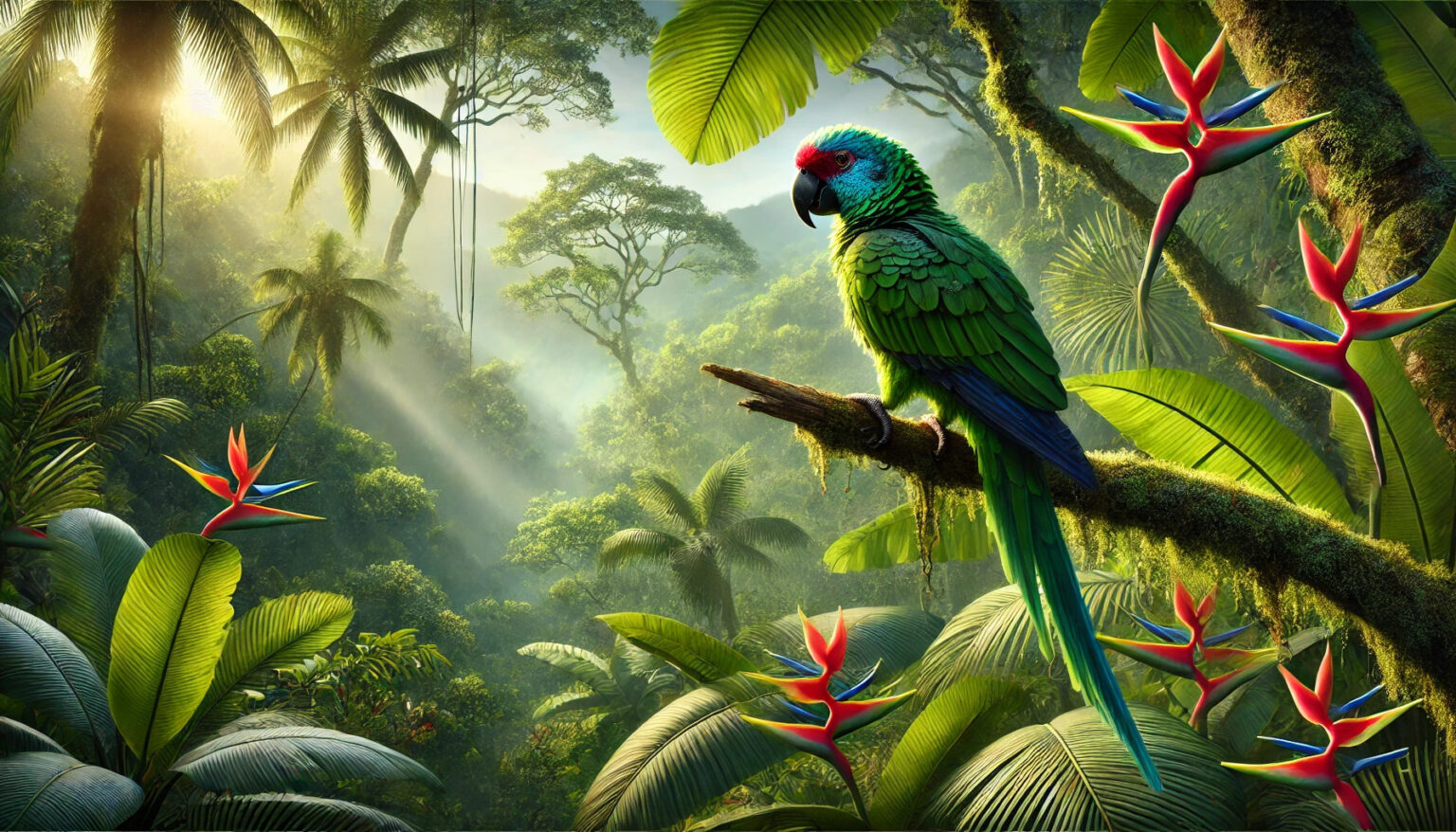 Martinique Parrot - Extinct Animal Encyclopedia